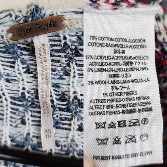 Free People Americana Cardigan Sweater - Picture 2 of 3